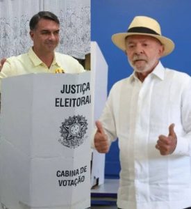 Flávio Bolsonaro e Lula disputam segundo turno para eleições presidenciais