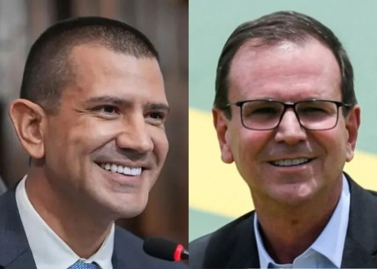 Douglas Ruas e Eduardo Paes disputam o Governo do Rio de Janeiro nas Eleições 2026