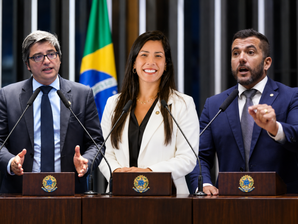 Carlos Portinho e Carlos Jordy eleitos para o Senado e plenário da Assembleia Legislativa do Rio de Janeiro
