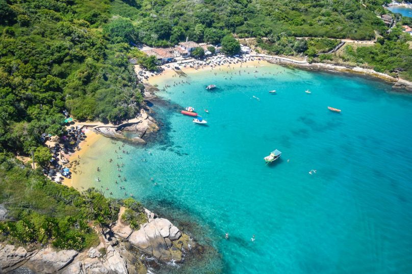 Imagem área de Búzios. Foto: Matheus Coutinho