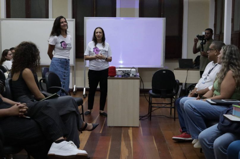 Curso sobre direitos das mulheres reúne participantes no Centro Cultural da Câmara de Macaé / Imagem: Crédito Ivana Gravina