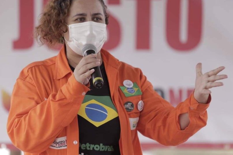 Barbara trabalha há 15 anos na Petrobras. | Imagem: Arquivo Pessoal