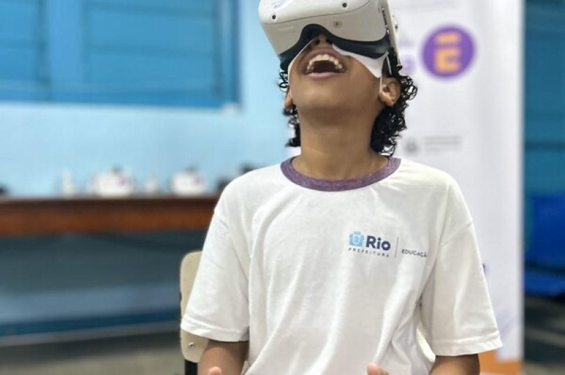 Realidade virtual leva museus às escolas públicas cariocas