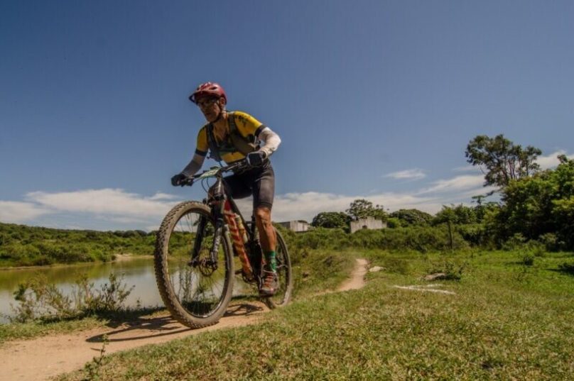 A pista XCO Aretê tem 7,3 km no total. Foto divulgação