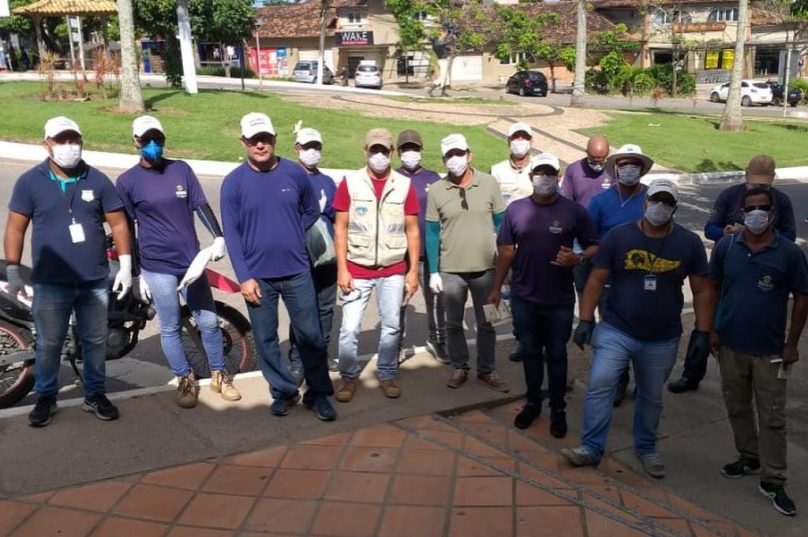 Agentes promovem visitas às residências. Imagem: Divulgação