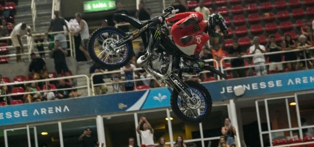 Taka Higashino é bicampeão do Rio Freestyle Motocross