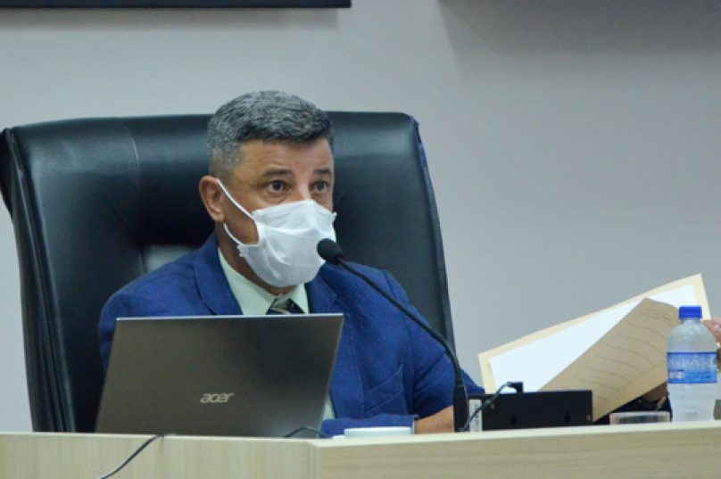 Vereador Cesinha, presidente da Câmara. Imagem: CMM | Divulgação
