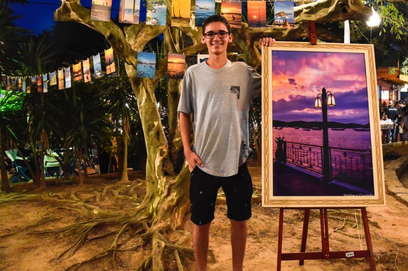 O fotógrafo, Matheus Coutinho, participa do festival desde 2018. Imagem: Arquivo Pessoal | 2019