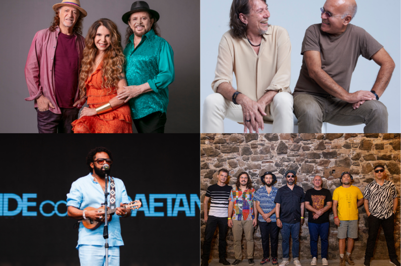 Festival Clássicos do Brasil acontece de 11 a 19 de outubro na Marina da Glória, com shows de discos históricos e noite de reggae / foto divulgação