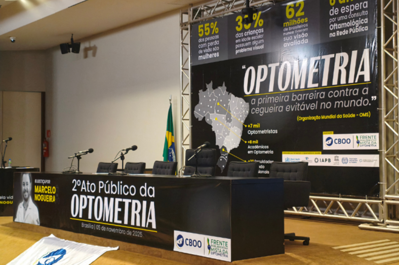 Ato em Brasília pede regulamentação da optometria