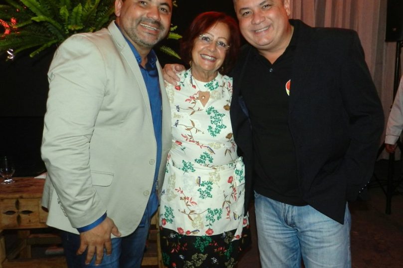 Ricardo Cardoso, Marli Simas e Robson Oliveira
