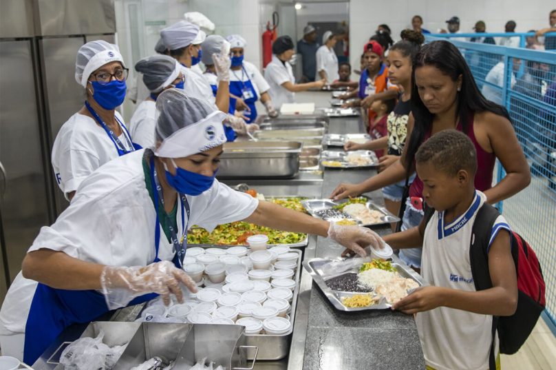 São previstas cerca de 1500 refeições diariamente. Foto divulgação