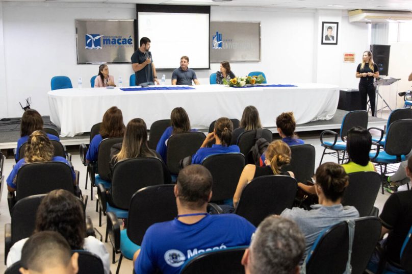 Seminário Ciência e Esporte promovido pela UFRJ e Secreytaria Municipal de Esporte. Realizado no auditório Claudio Ulpiano, na Cidade Universitária.  Data 23/05/2023. Macaé - RJ - Brasil