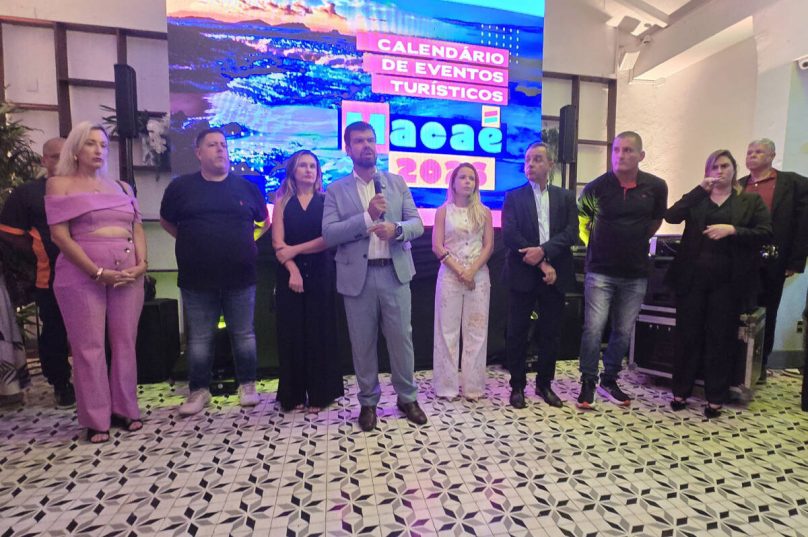 Lançamento do calendário de eventos turísticos de Macaé para 2026 / foto Ana Chaffin