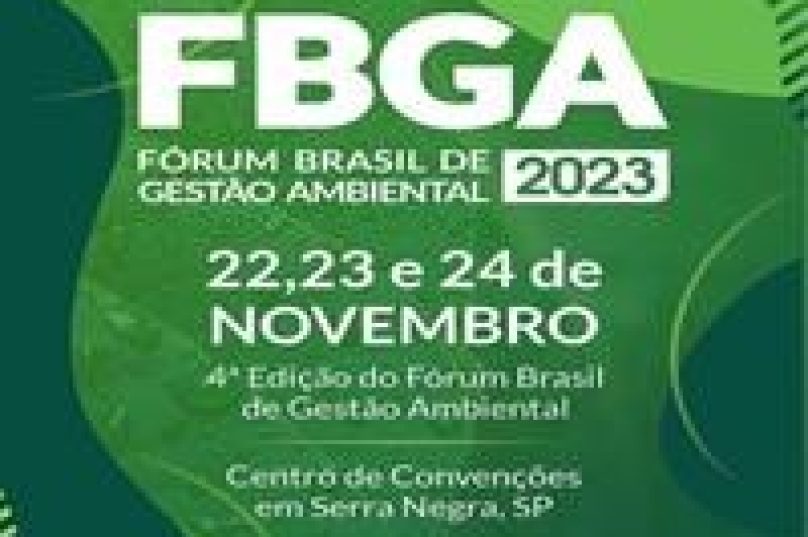 Fórum Brasil de Gestão Ambiental reunirá 10 mil pessoas em novembro