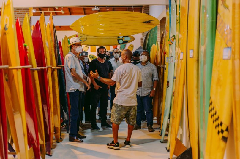 O Espaço Cultural do Surf é o maior acervo da América Latina de itens relacionados à história do surfe. Foto divulgação PMCF