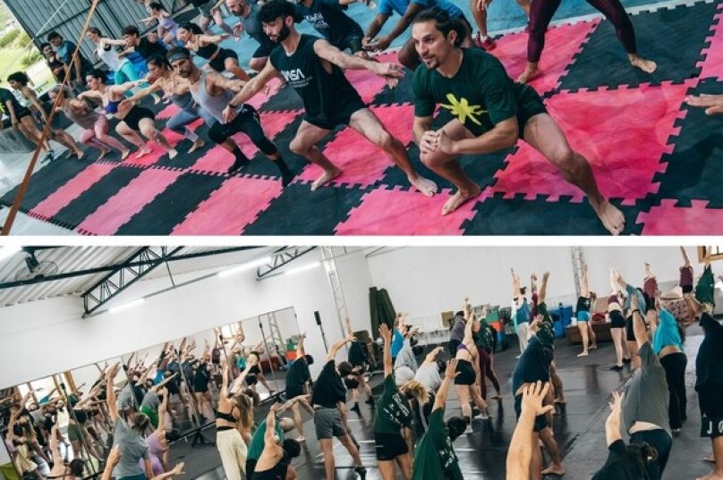 Bailarinos do Balé Teatro Guaíra participam de Camp de formação em circo