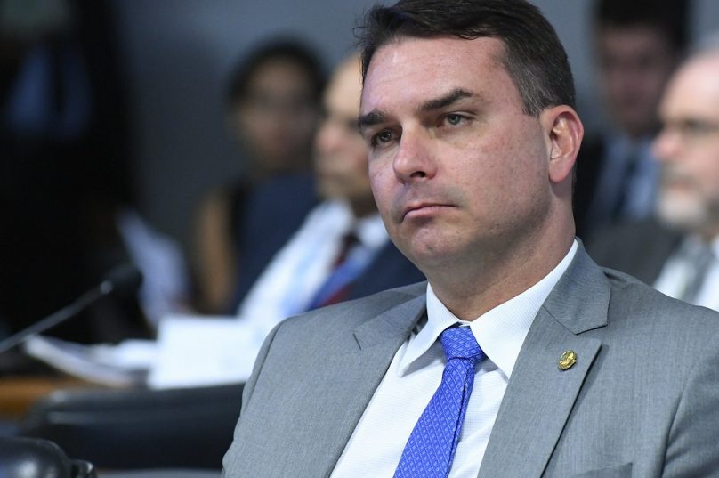 Senador Flávio Bolsonaro. Imagem: Reprodução