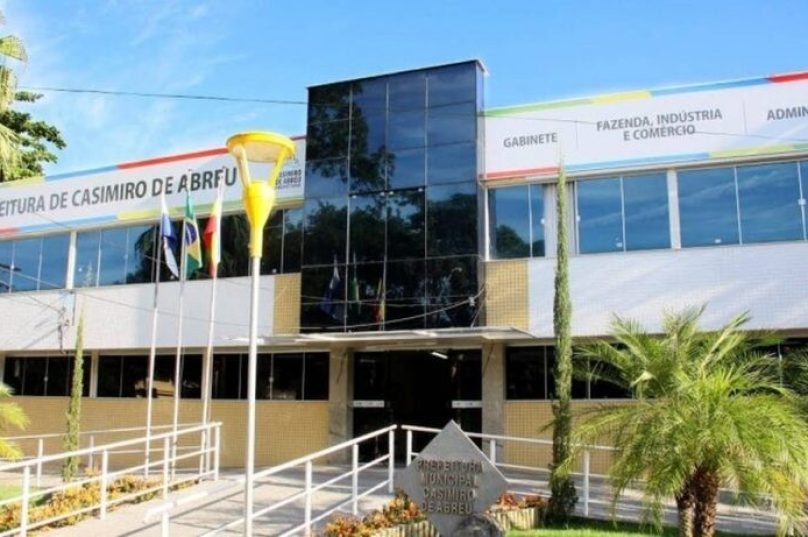 Prédio da Prefeitura de Casimiro de Abreu - Reprodução