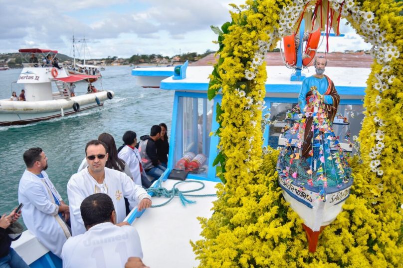 Procissão Marítima em 2018. | Foto: Matheus Coutinho