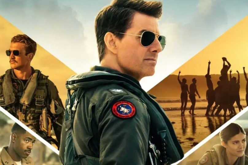 Top Gun: Maverick estreia hoje no Gran Cine Bardot. | Imagem: AdoroCinema | Reprodução