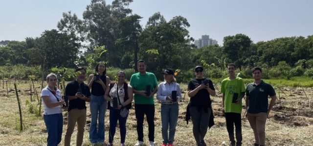 Empresa de ar-condicionado planta 50 mudas de árvores em SP