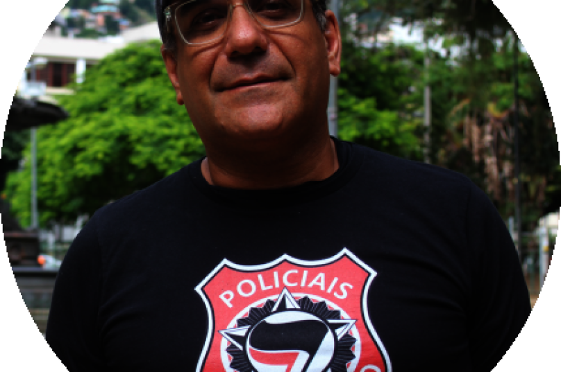 Orlando Zaccone, delegado e um dos policiais antifascismo do Estado do Rio de Janeiro. Foto: Divulgação