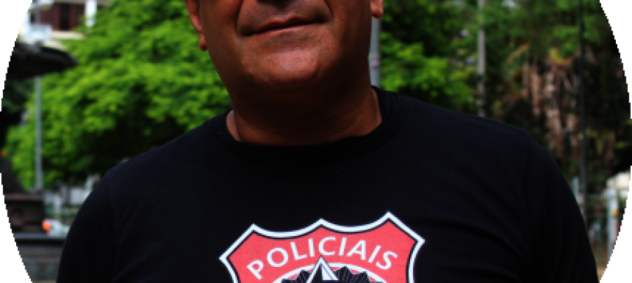 Orlando Zaccone, delegado e um dos policiais antifascismo do Estado do Rio de Janeiro. Foto: Divulgação
