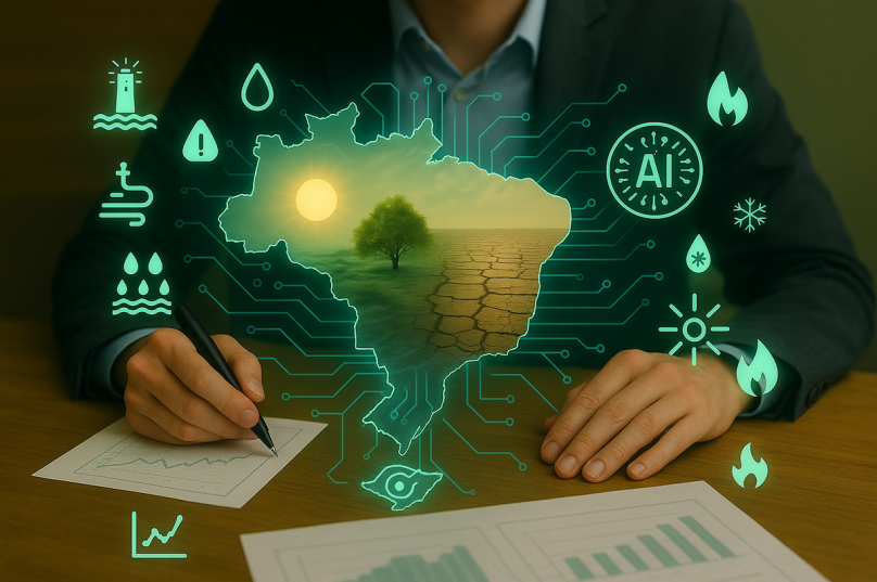 IBRACEM lança modelo de avaliação de risco climático com IA