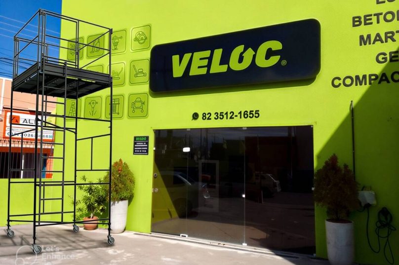 Veloc Locações leva segurança na locação de andaimes
