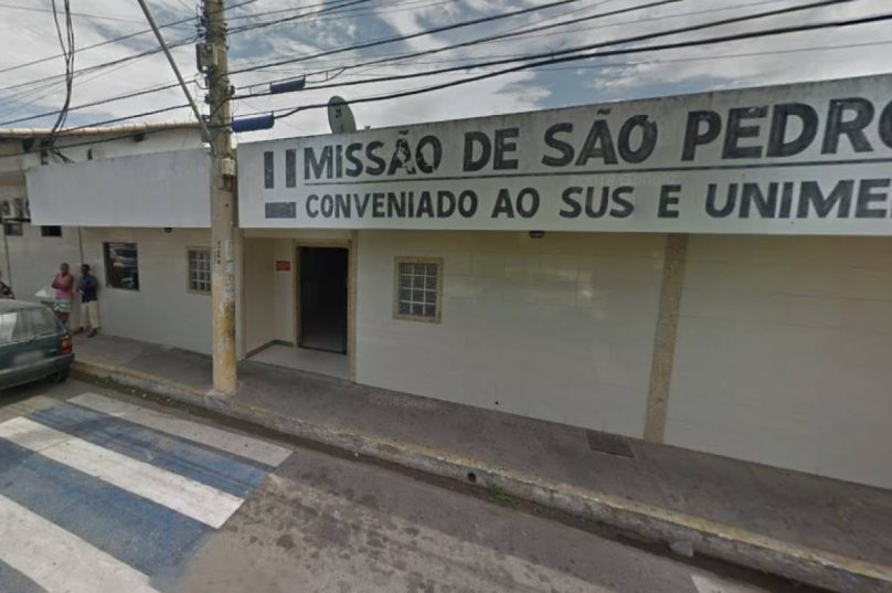 Fachada do Hospital Maternidade Missão. Imagem: Reprodução