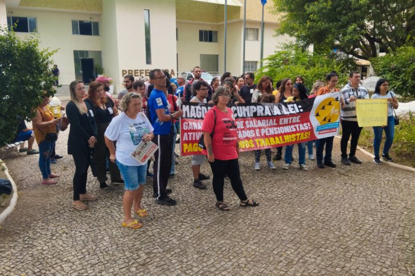Fotos da manifestação Foto: Imprensa Sepe Lagos