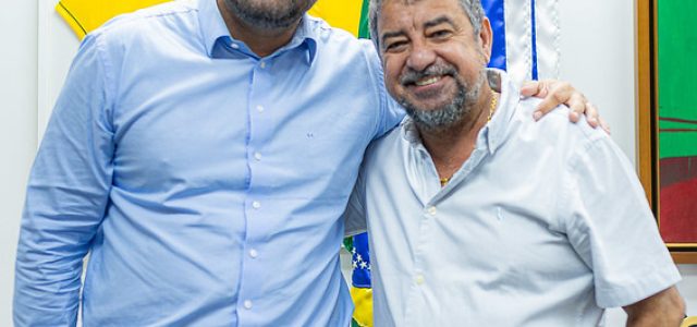 O prefeito de Maricá, Washington Quaquá, se reuniu com o governador Cláudio Castro para fortalecer parcerias na segurança pública e ampliar a inteligência policial na cidade / foto Bernardo Gomes