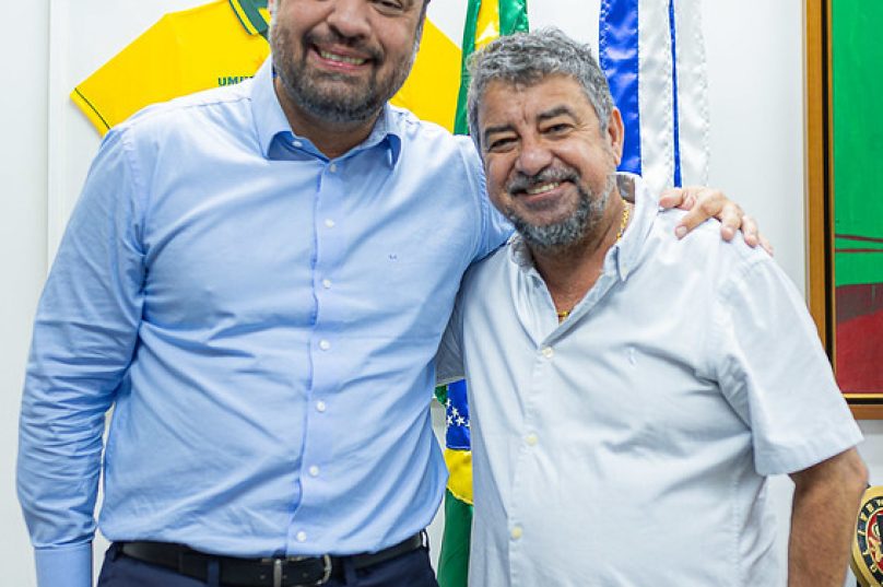 O prefeito de Maricá, Washington Quaquá, se reuniu com o governador Cláudio Castro para fortalecer parcerias na segurança pública e ampliar a inteligência policial na cidade / foto Bernardo Gomes