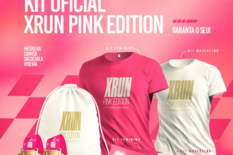 Corredores participam da XRUN Pink Edition com percurso por pontos turísticos de Búzios