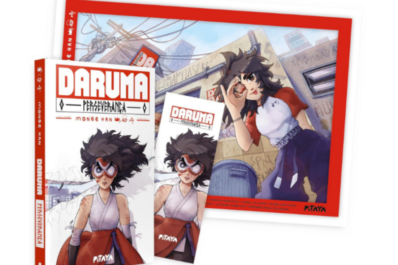 Monge Han lança a HQ Daruma - Perseverança na CCXP