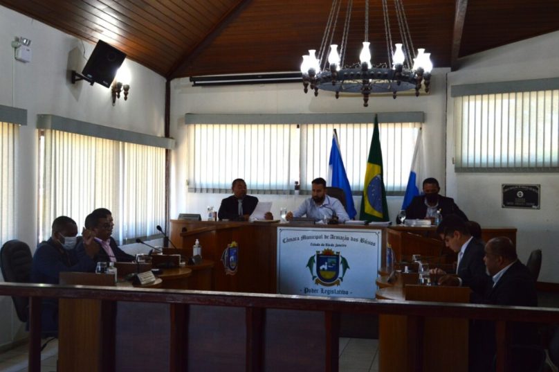 Assunto foi encaminhado para CCJR. | Imagem: Reprodução | Câmara Municipal de Búzios