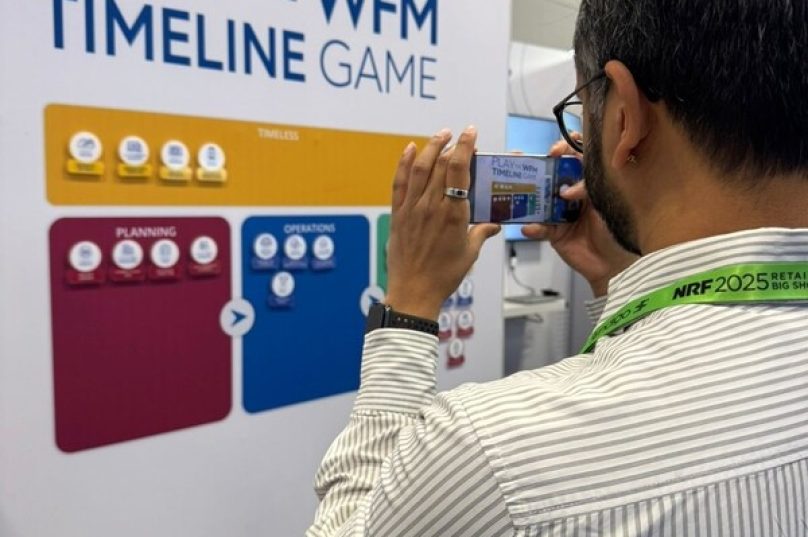 Apresentação da SISQUAL® WFM leva jogo interativo à NRF 2025
