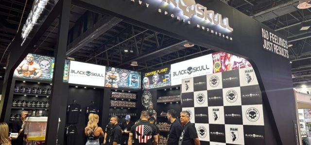 Black Skull marca presença Dubai Muscle Show