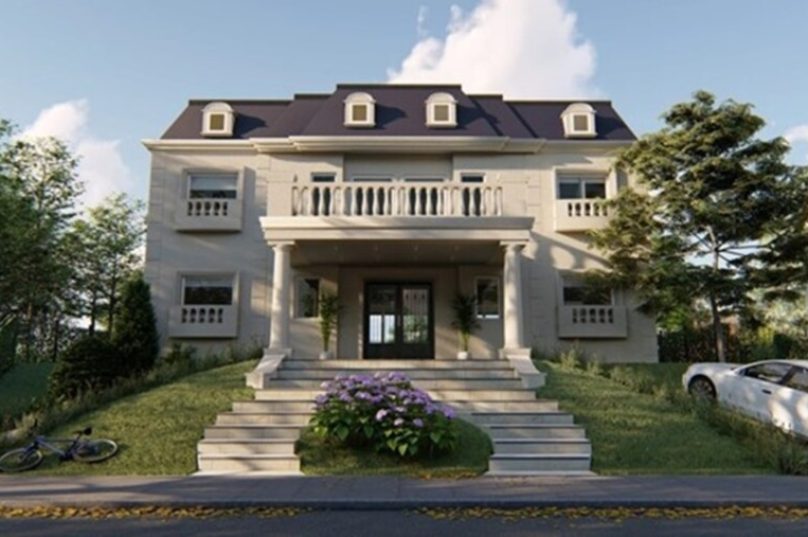 Barbieri apresenta chateau francês construído em Steel Frame