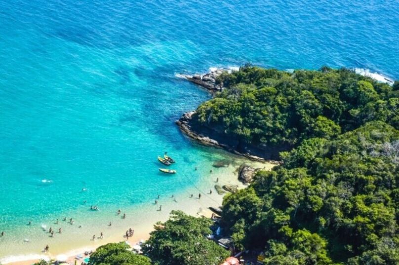 Praia de João Fernandinho. | Foto: Matheus Coutinho
