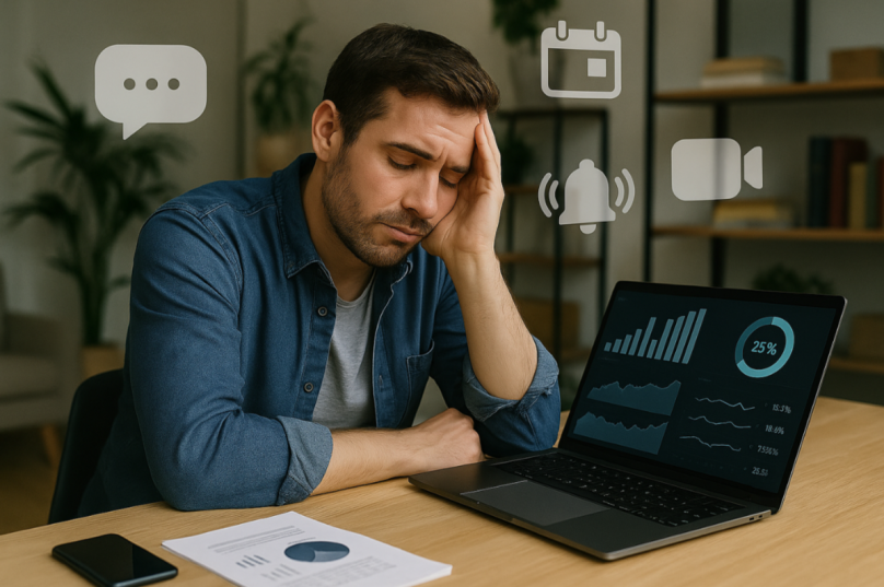 Cultura digital desafia o foco e a produtividade no trabalho