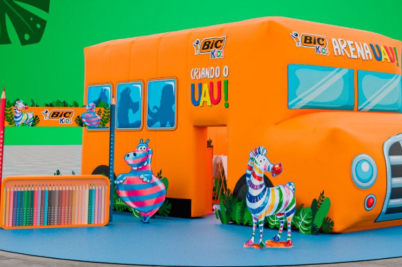BIC Kids apresenta novas linhas de lápis de cor em ativação