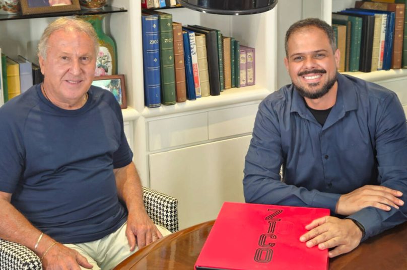 Zico é o embaixador do Open Master Games Abu Dhabi 2026