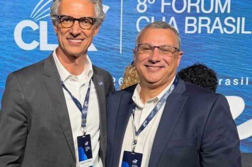 Representantes da indústria de cruzeiros durante o 8º Fórum CLIA Brasil, em Brasília, com participação da TourShop de Búzios.