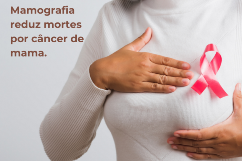 Mamografia reduz mortes por câncer de mama