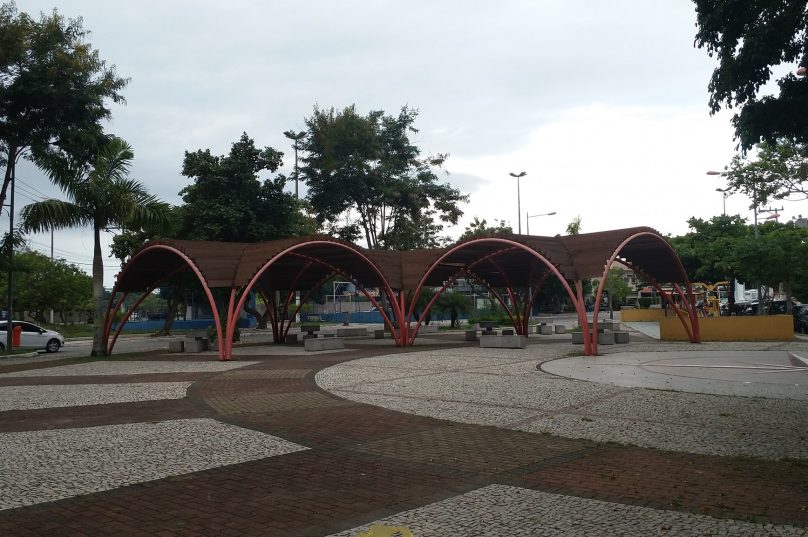 Praça Gentil Gomes de Farias, 2020. | Imagem: Facebook, Morar em Cabo Frio | Reprodução