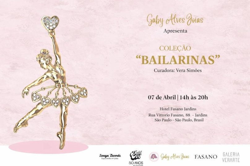 Coleção “Bailarinas” de Gaby Alves estreia em abril