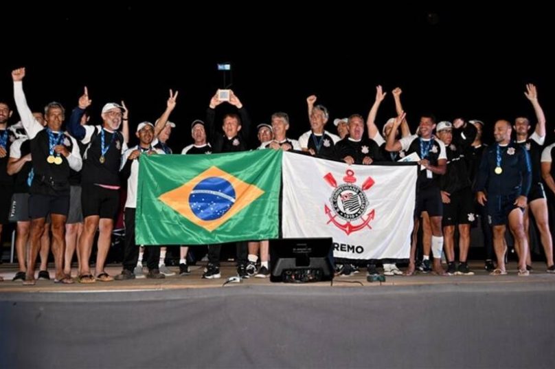 Corinthians é bicampeão no Mundial de Remo Master