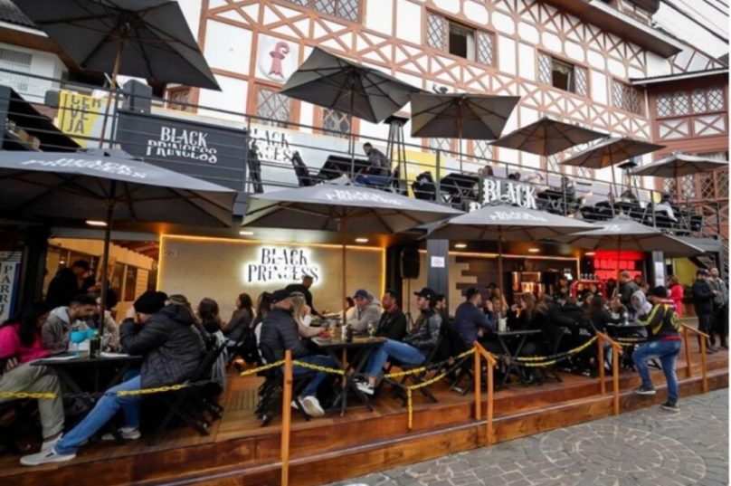 Cerveja Black Princess marca presença no Festival de Inverno